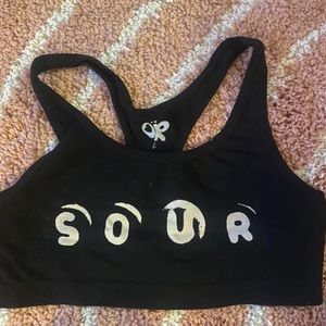 Oliva Rodrigo SOUR sports bra